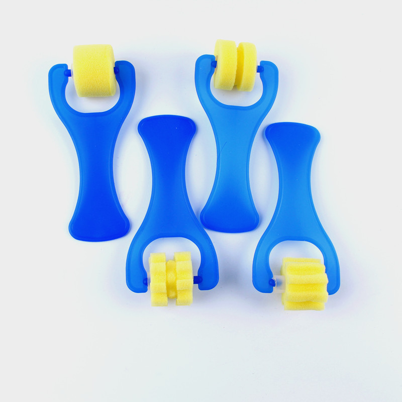 6ASST SPONGE PAINTING ROLLER PADS IN POLYBAG HEADER CARD