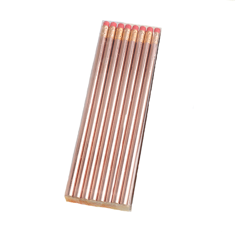 8 PC ROSE GOLD PENCIL